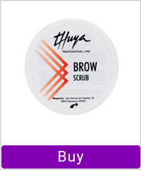 THUYA gel brow scrub